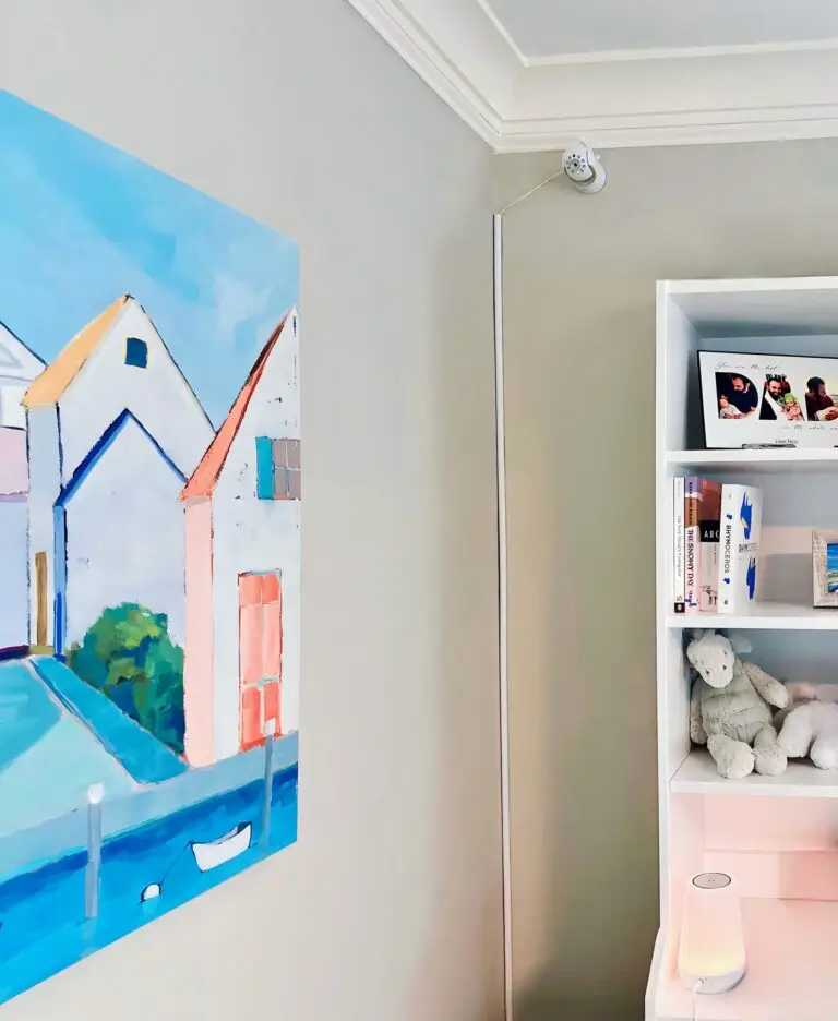 Mounted baby monitor
